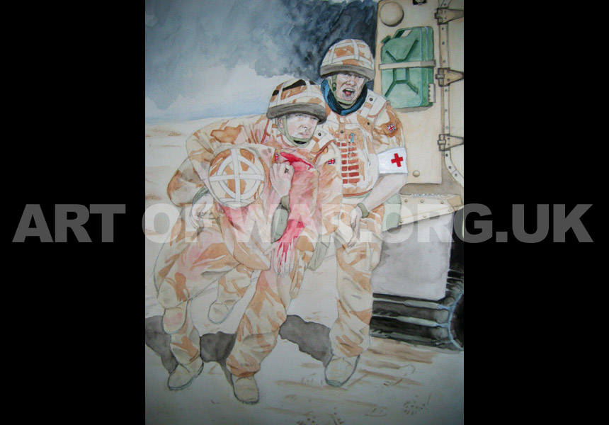 Helmand Province War Painting
